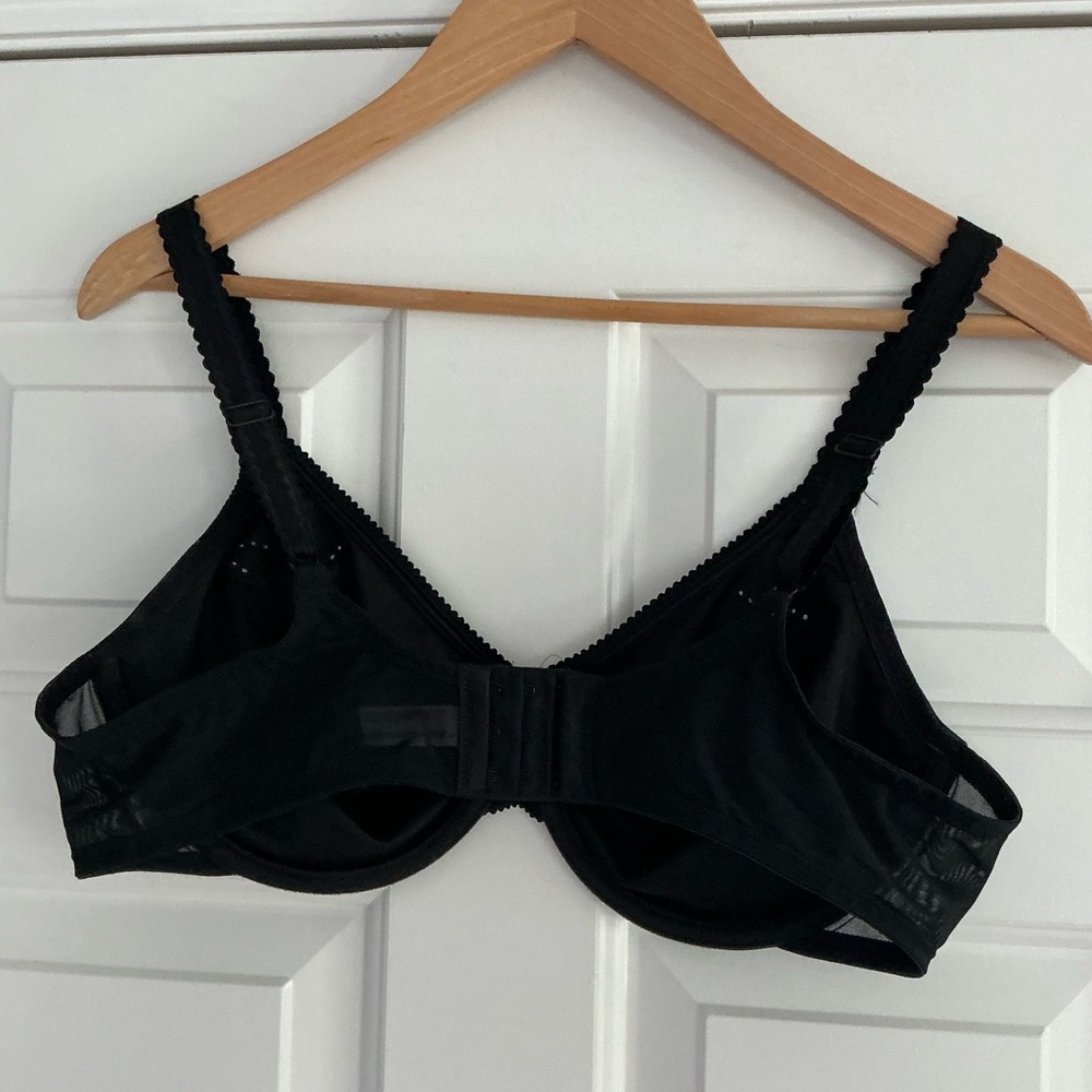 Wacoal Black Slimline Seamless Underwire Minimizer Bra 40C - Picture 4 of 12